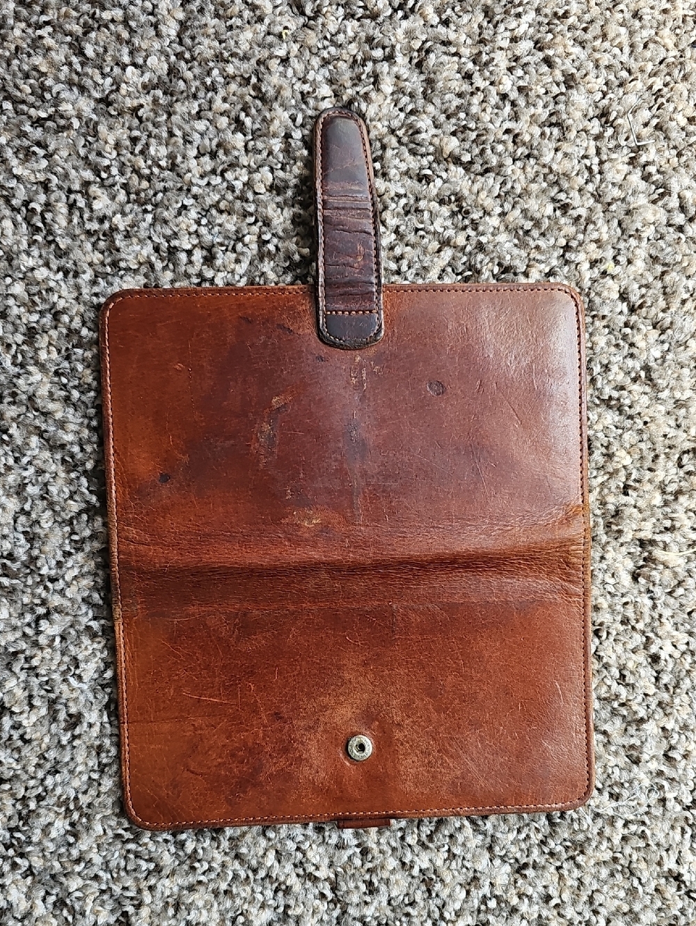 COACH Leather Wallet Passport Holder - Brown. - Picture 5 of 5